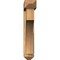 Ekena Millwork Westlake Arts and Crafts Rough Sawn Bracket w/ Offset Brace, Western Red Cedar, 6"W x 32"D x 32"H BKT0604X32X32WTL03RWR - alternate 3